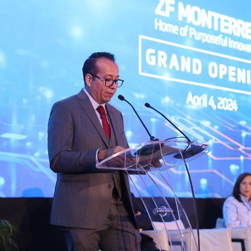 Jorge Vázquez, director de ZF Monterrey y R&D México.