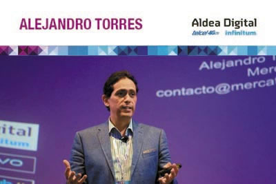 ›› Al presentarse en la Aldea Digital Telcel Infinitum, el consultor de negocios y tecnología para pymes y nuevas empresas, Alejandro Torres Delgado, habló sobre las 10 reglas para posicionar tu marca en la red.
