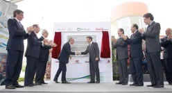 ›› Enrique Peña Nieto, Presidente de la República Mexicana, inauguró la planta de reciclado PET STAR, la más grande de todo el mundo.