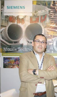 ›› Mauricio Orea, Gerente Nacional de Ventas de Siemens de la División Metales.<br />Contacto <br />