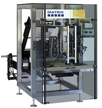 ›› La empresa estadounidense Matrix Packaging Machinery presentó las maquinas Orión y Toyo Jidoki TT-8D-R.