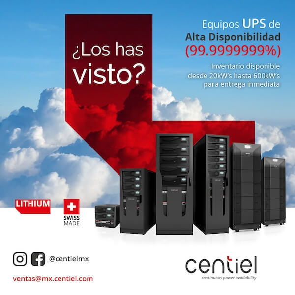 Centiel Equipos UPS de alta disponibilidad