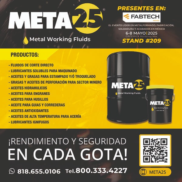Meta 25 RENDIMIENTO Y SEGURIDAD EN CADA GOTA