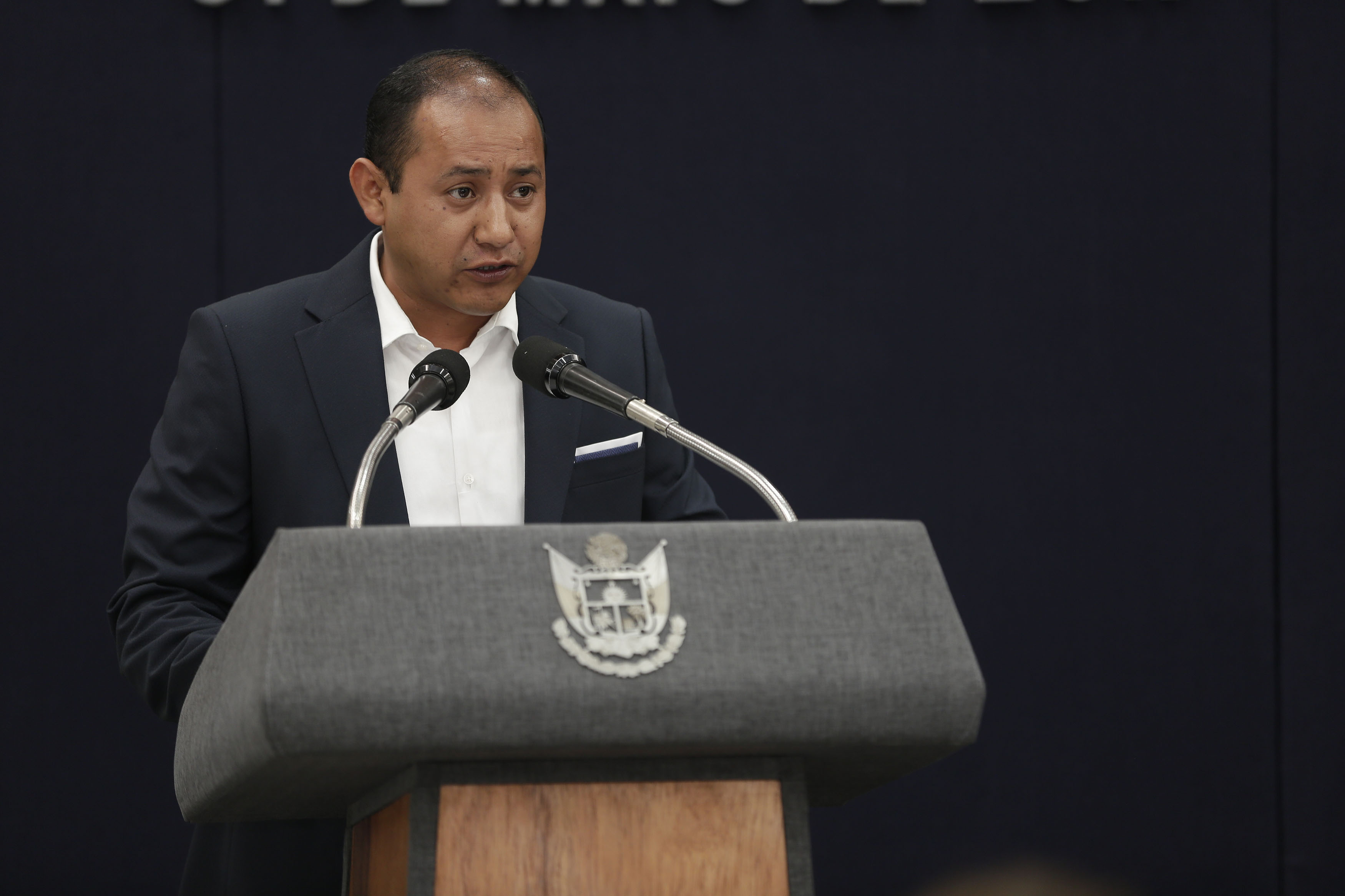 Alejandro Ochoa Valencia, presidente municipal de Colón.