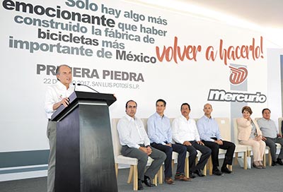 La primera etapa del nuevo complejo de Bicicletas Mercurio comenzará operaciones en el 2018.