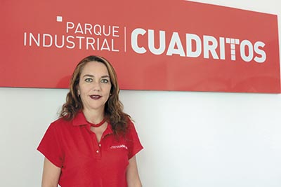 Gabriela Bucio, Directora del Parque Industrial Cuadritos
