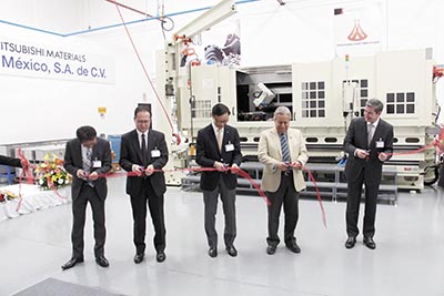 MMC cuenta con dos plantas en México, una en Querétaro instalada en 1995 y la recién inaugurada en Aguascalientes.