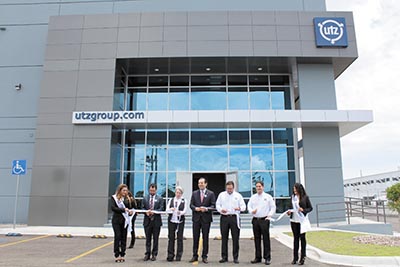 La empresa suiza Utz Group de México, realizó la inauguración de la planta en el Polígono Empresarial San Miguel.