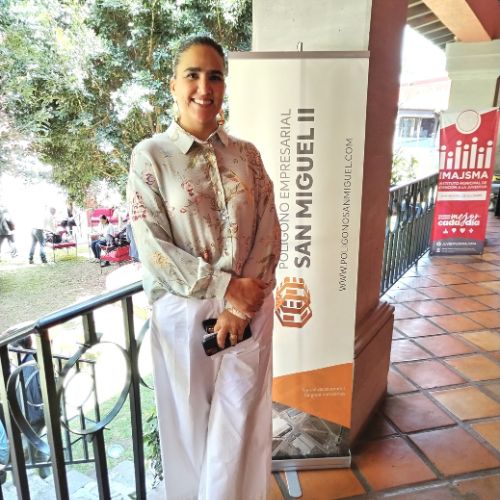 Lisset Cano, directora del Polígono Empresarial San Miguel de Allende.