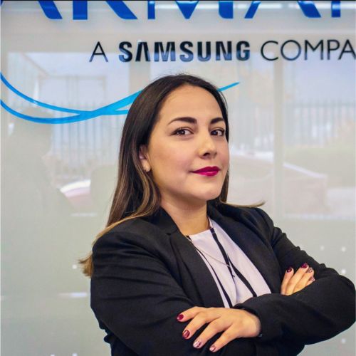 Karla Martínez Sánchez, líder de Recursos Humanos de Harman de México.