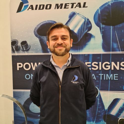 Joel Iñiguez Guerrero, supervisor de logística y asistente de la Gerencia de Ventas de Daido Metal México.