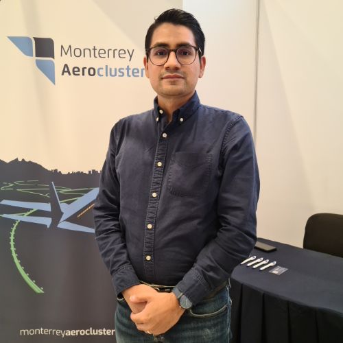 Alejandro Palacios, coordinador de Proveedores de Manufactura de Monterrey Aerocluster.