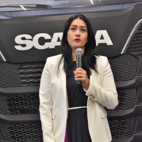 Mayte Delgadillo, directora de People Experience de Scania México.