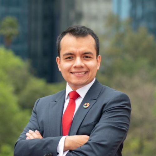 El director general de Impulso Económico Global de la Secretaría de Relaciones Exteriores (SRE), Iker Almícar Jiménez Martínez.