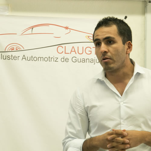 Alejandro Arredondo, Coordinador del Comité́ de Compras e Innovación y Tecnología, del Clúster Automotriz de Guanajuato (CLAUGTO).