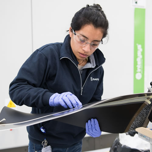 Producción de Safran y Albany en el Parque Aeroespacial de Querétaro.