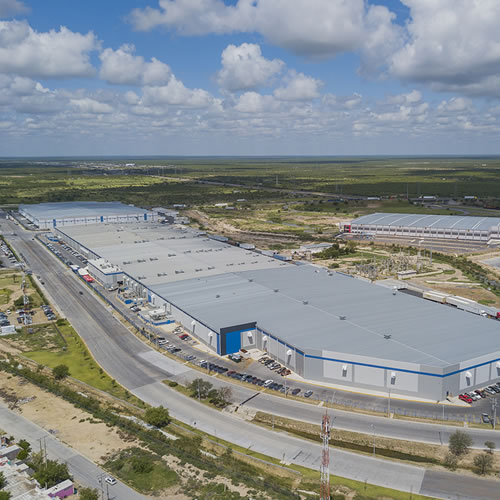 Imagen aérea del espacio de Oradel.