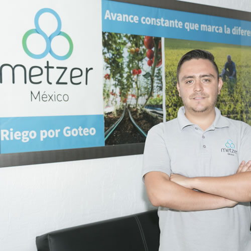 Héctor Miguel Trejo Sánchez, encargado de compras y logística de la empresa.