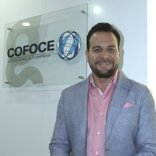 Luis Ernesto Rojas Ávila, director general de la Coordinación de Fomento al Comercio Exterior (COFOCE).
