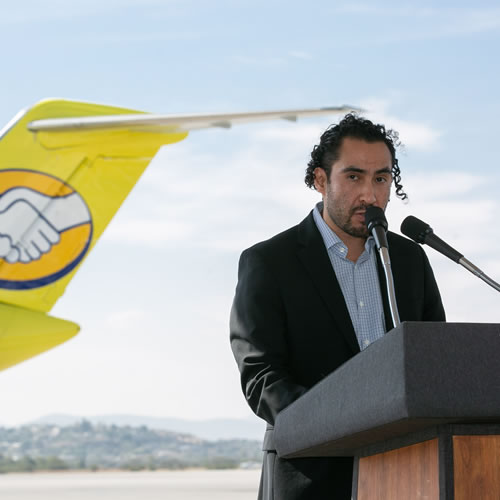 Mercado libre presentó su primera flotilla aérea “MeLi Air” en México, que estará operando desde el Aeropuerto de Querétaro.