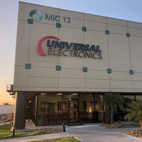 Universal Electronics es una empresa que emplea a 1,600 personas,