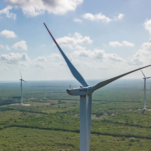 En México, las seis fábricas de confitería y alimentos para mascotas de Mars funcionan al 100% con energía eléctrica renovable.