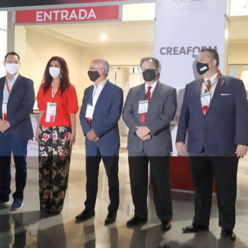 Inauguran Expo Manufactura Inteligente 2021 de manera presencial, con todas las medidas de seguridad e higiene.