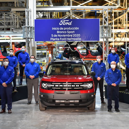 En la planta de Hermosillo comenzó la producción de la Ford Bronco.