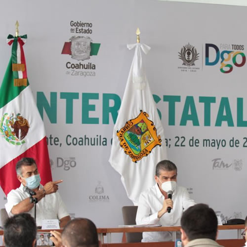 La décima reunión interestatal se celebró en Parras de la Fuente, Coahuila.