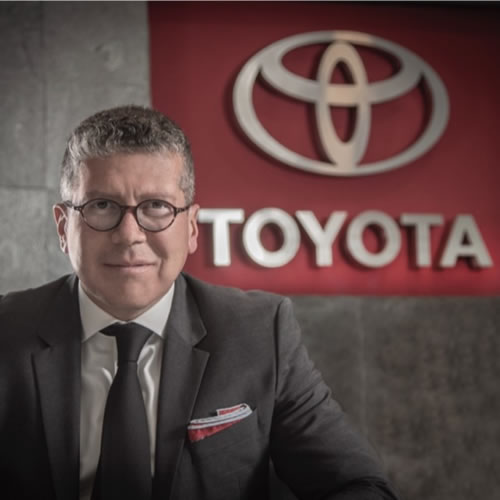 Luis Lozano, presidente de Toyota Motor de México.