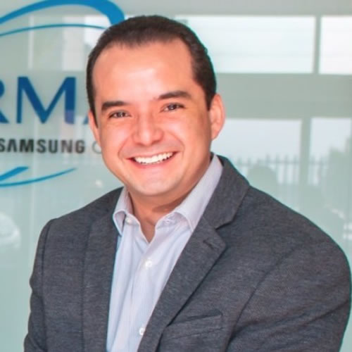 Iván Báez, director de Harman México.