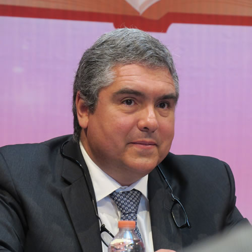 El Subsecretario de Inversión y Fomento Industrial de la Secretaría de Economía y Trabajo de Nuevo León, Lorenzo Aguilar Camelo.
