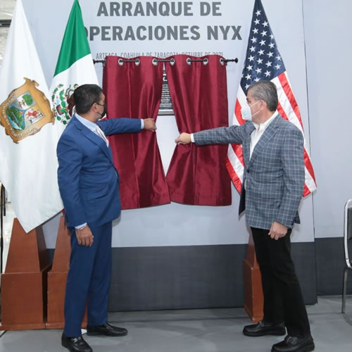 Inauguración de la planta de NYX Plastics en Arteaga.