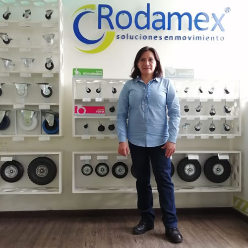 La gerente de recursos humanos de Rodamex.