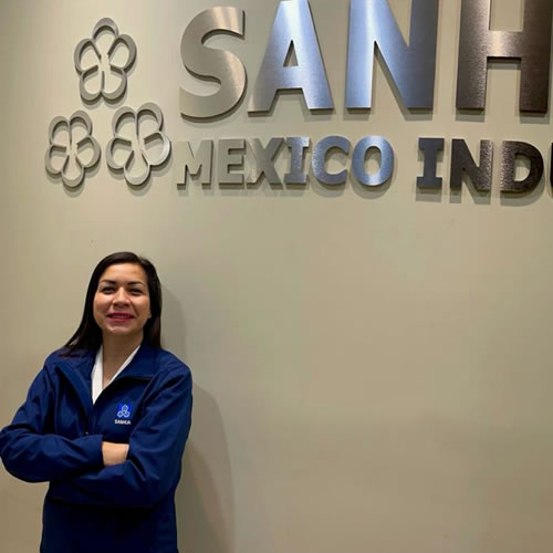 Elizabeth Medina,  gerente Senior de Recursos Humanos de Sanhua México Industry.
