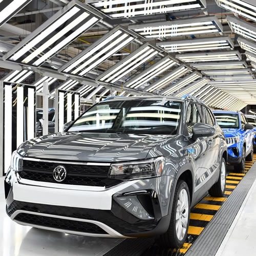 Para producir la nueva SUV, Volkswagen invirtió más de 400 millones de dólares en su planta de Puebla.