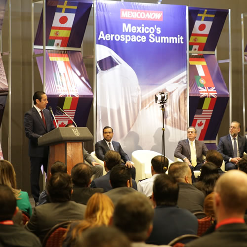 La Mexico’s Aerospace Summit se llevó a cabo en el Querétaro Centro de Congresos.