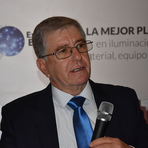 Arturo Ruiz Núñez, presidente de la Asociación de Comerciantes de Material Eléctrico de Querétaro (Acomee).