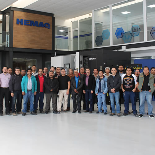 El taller fue impartido en las instalaciones de la empresa HEMAQ.