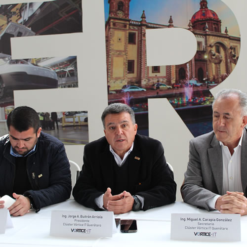Consejo directivo del Clúster de Tecnología de Querétaro.
