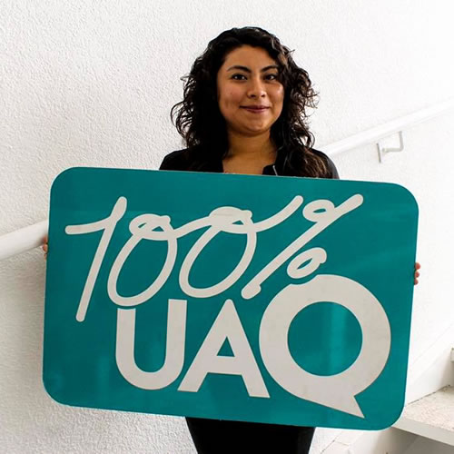 Dalila Cruz Fabián, egresada de la Maestría en Diseño e Innovación de la UAQ.