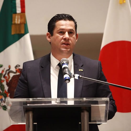 Destaca Diego Sinhué Rodríguez Vallejo, Gobernador de Guanajuato a Japón como un importante socio.