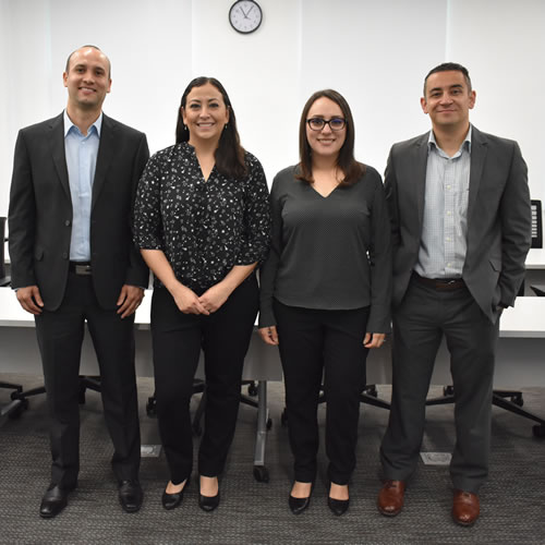 El equipo de compras de Fokker Aero estructuras GKN México estuvo presente en una reunión organizada por el Monterrey Aerocluster.