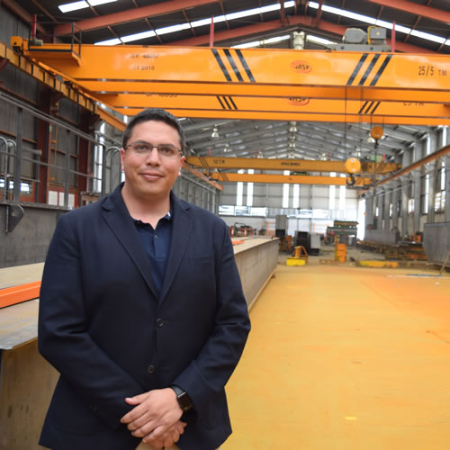 José Leiner, director comercial de JASO Industrial Cranes.