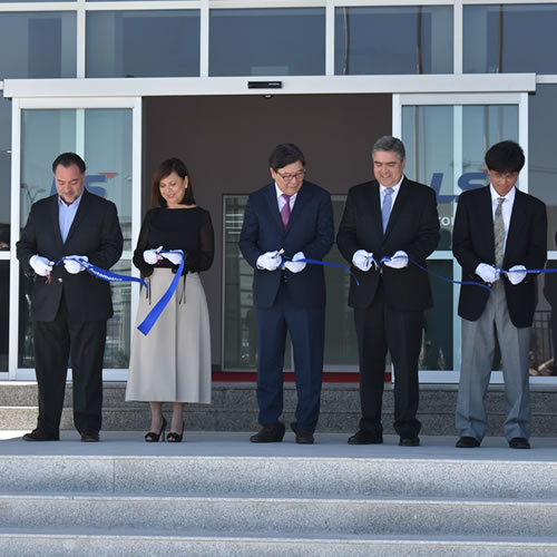 En la inauguración estuvieron presentes autoridades estatales, municipales y directivos de la empresa.