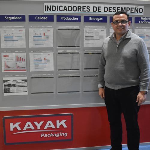 Manlio García, gerente de planeación en Kayak Packaging