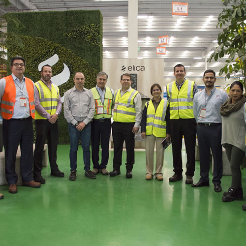 Directivos de Multiabrasivos visitaron las instalaciones de la empresa Elicamex