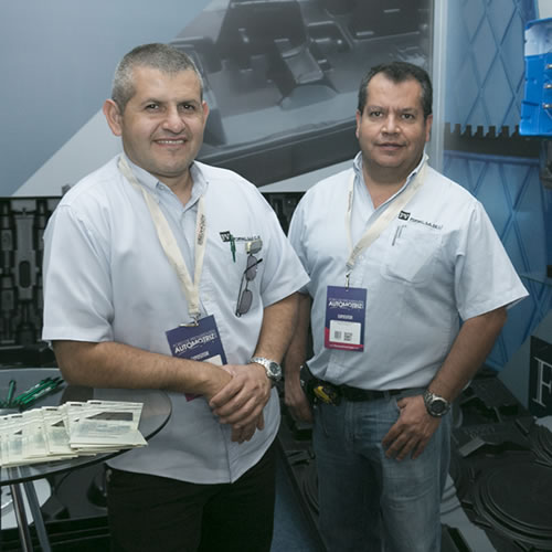 Otto Wiedmann Castro, coordinador comercial de la compañía, durante su participación en el quinto Foro de Proveeduría Automotriz.