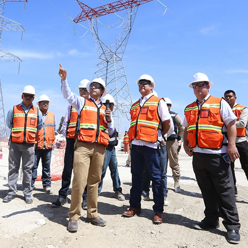 En El Mezquite se construyen 100 generadores que producirán alrededor de 250 megawatts de energía.