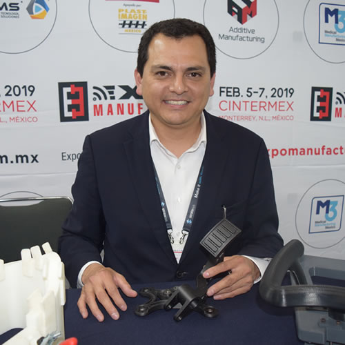 Ricardo Sáenz, director comercial de Intelligy, firma comercializadora de los productos de Stratays en México.